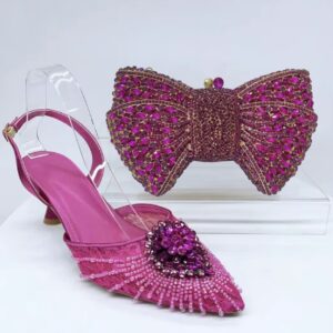 Shoe & clutch set