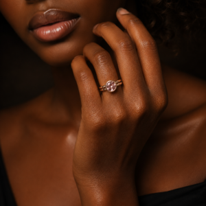 Beauty 14Karat Lab Diamond &14Karat Gold