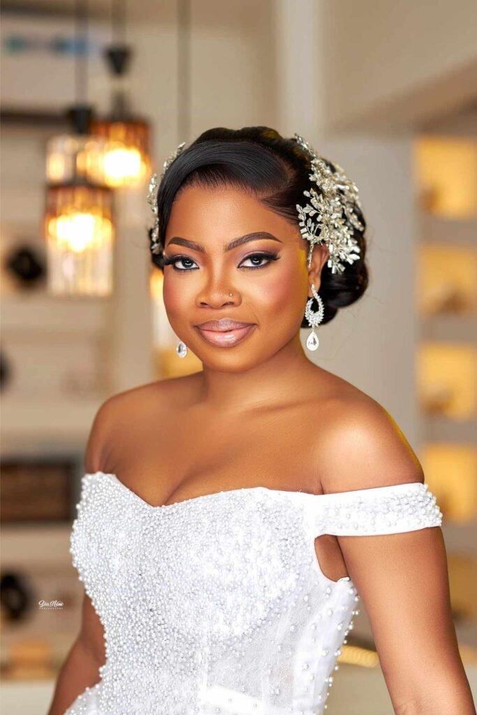 happy bride